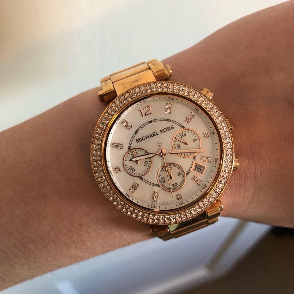 Michael Kors Rose Gold Watch